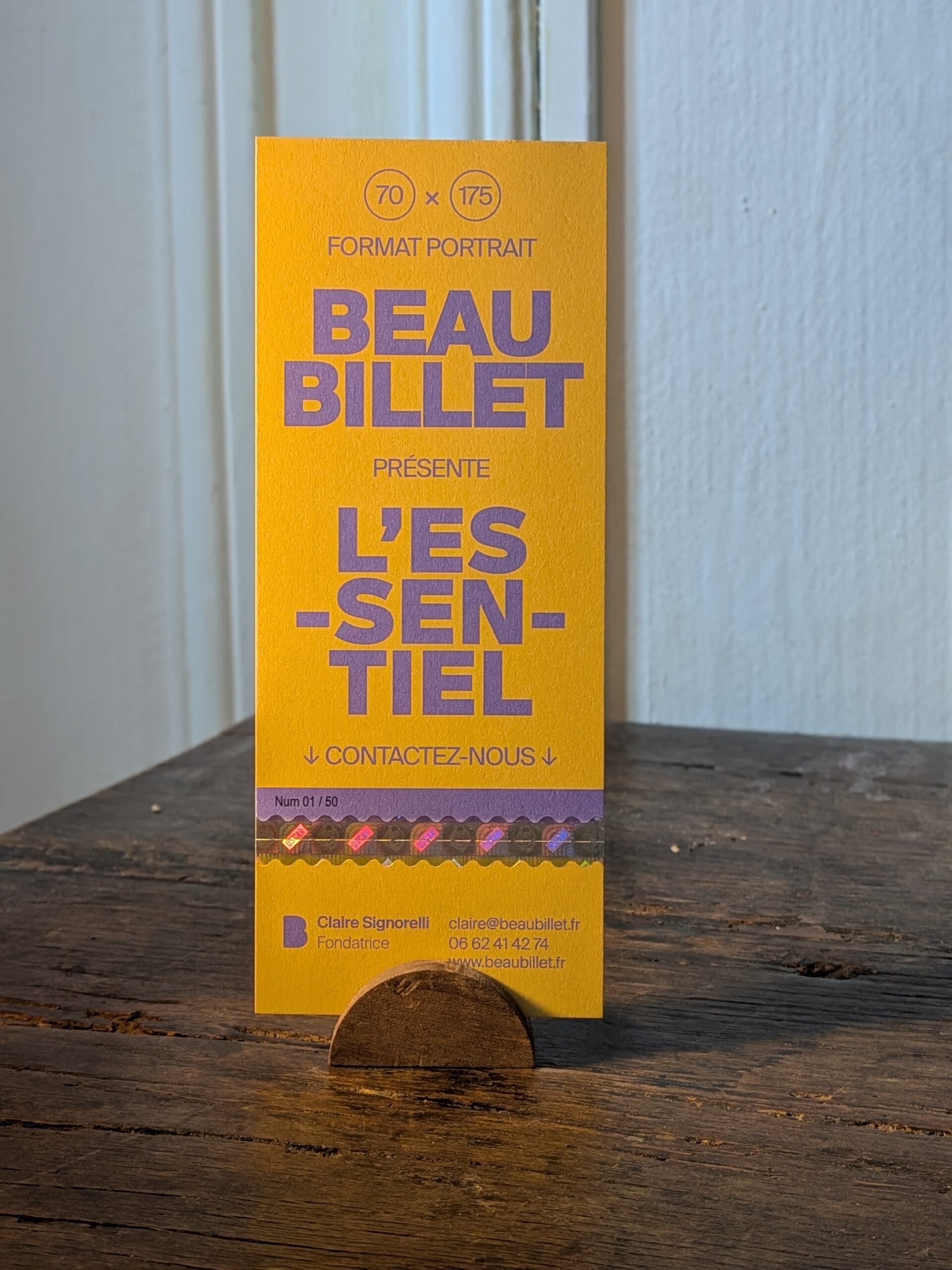 l&rsquo;essentiel, portait / mars 26